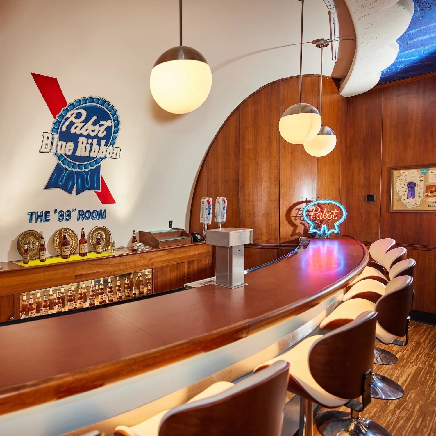 Picture of the PBR tasting Room